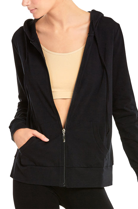 Womens Thin Zip Up Hoodie Jacket in Many Colors Great Quality Price Bandanas Wholesale